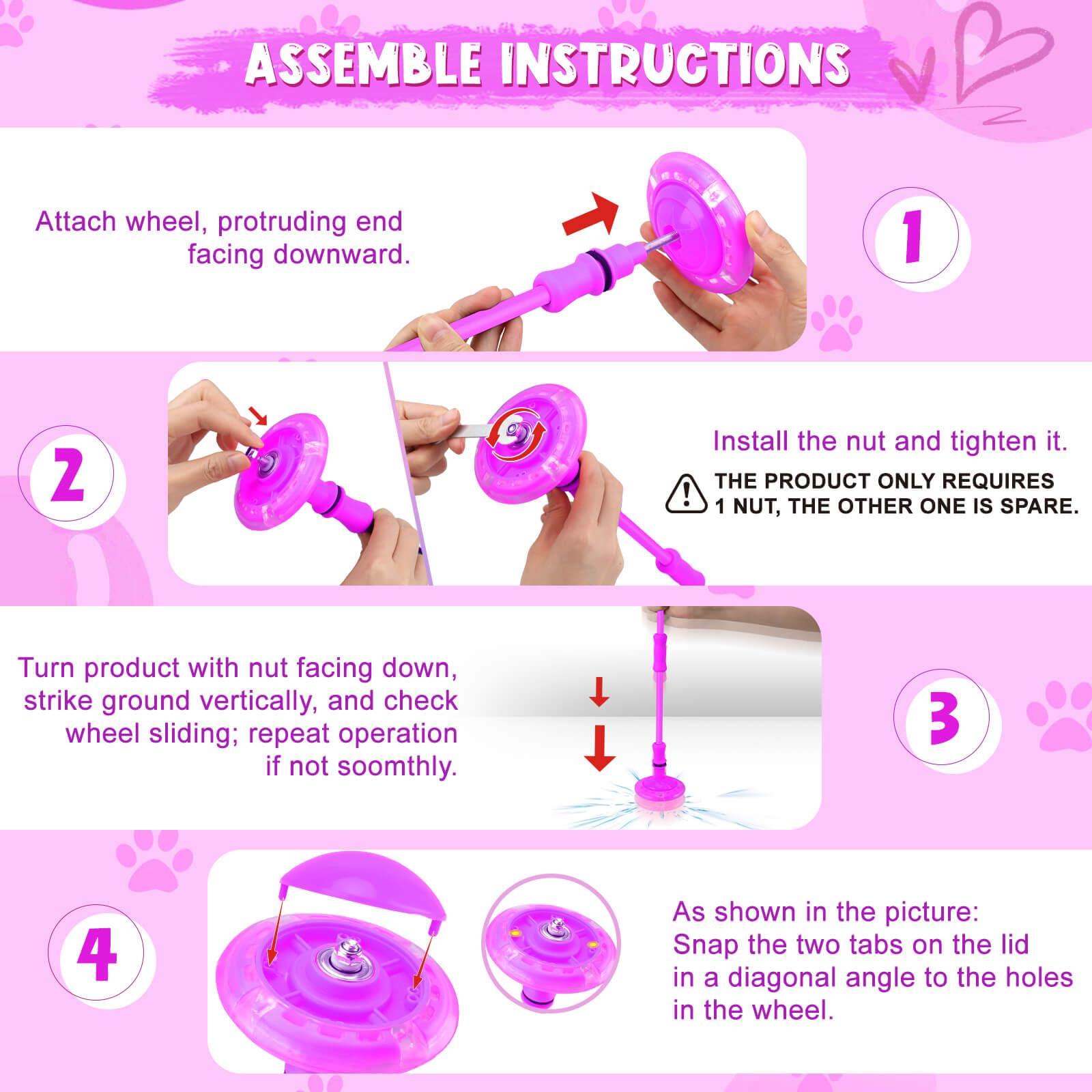 Gretex Gretex Skip it Girls Toys Age 6-8 Years Old: Outdoor Toys for Kids Ages 4-8 Girls Toys 8-10 Gifts for 6 Year Old Girl 8 Year Old Girl Birthday Gift Ankle Skip Ball for Kids Age 8-12 Years Old