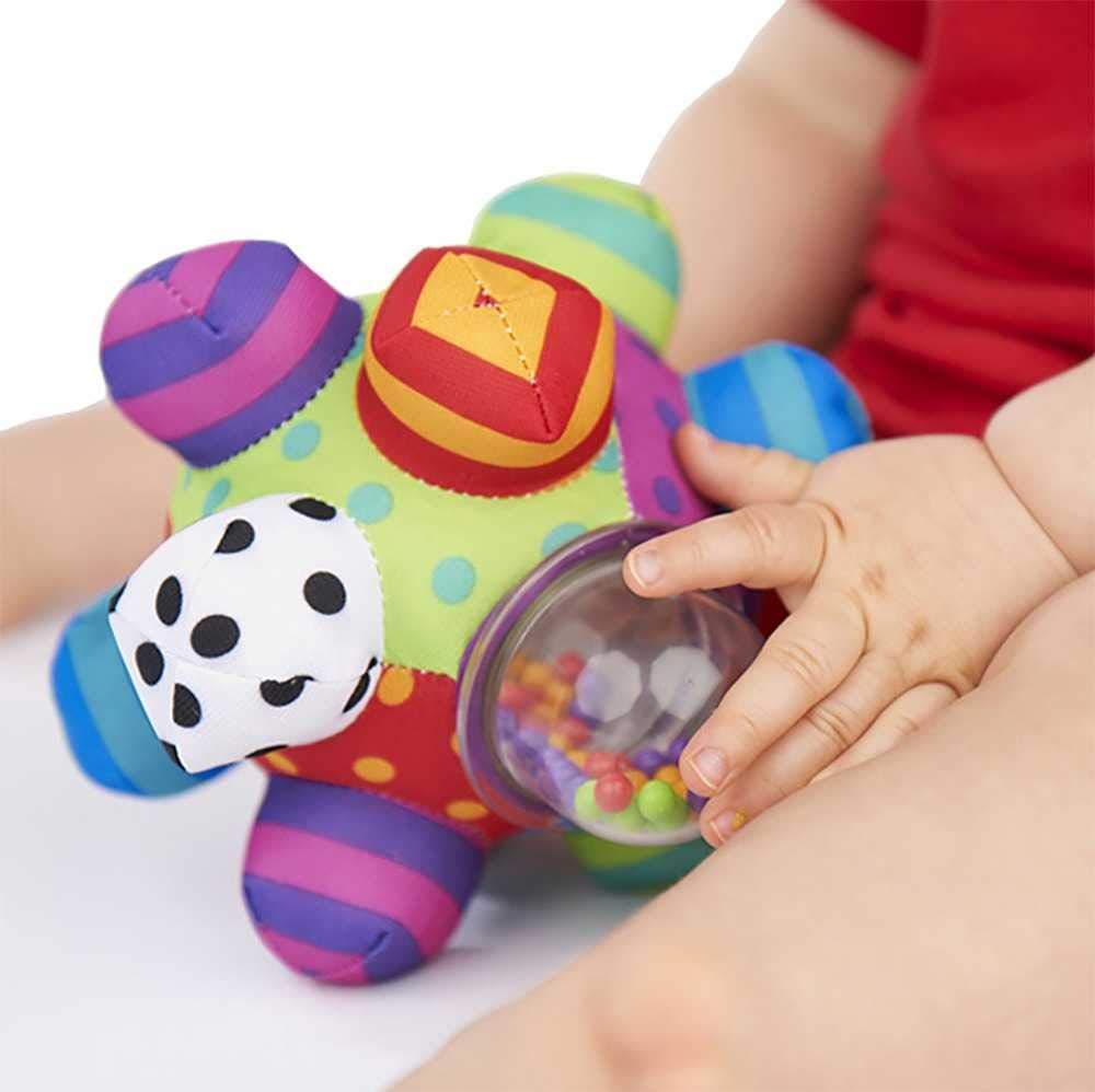 The Season Toys Baby Cognitive Developmental Bumpy Ball Toy Newborns to 6 Months, 8 Months, 1 Year and 2 Years Old Toddlers, Brain Development Toy for Kids
