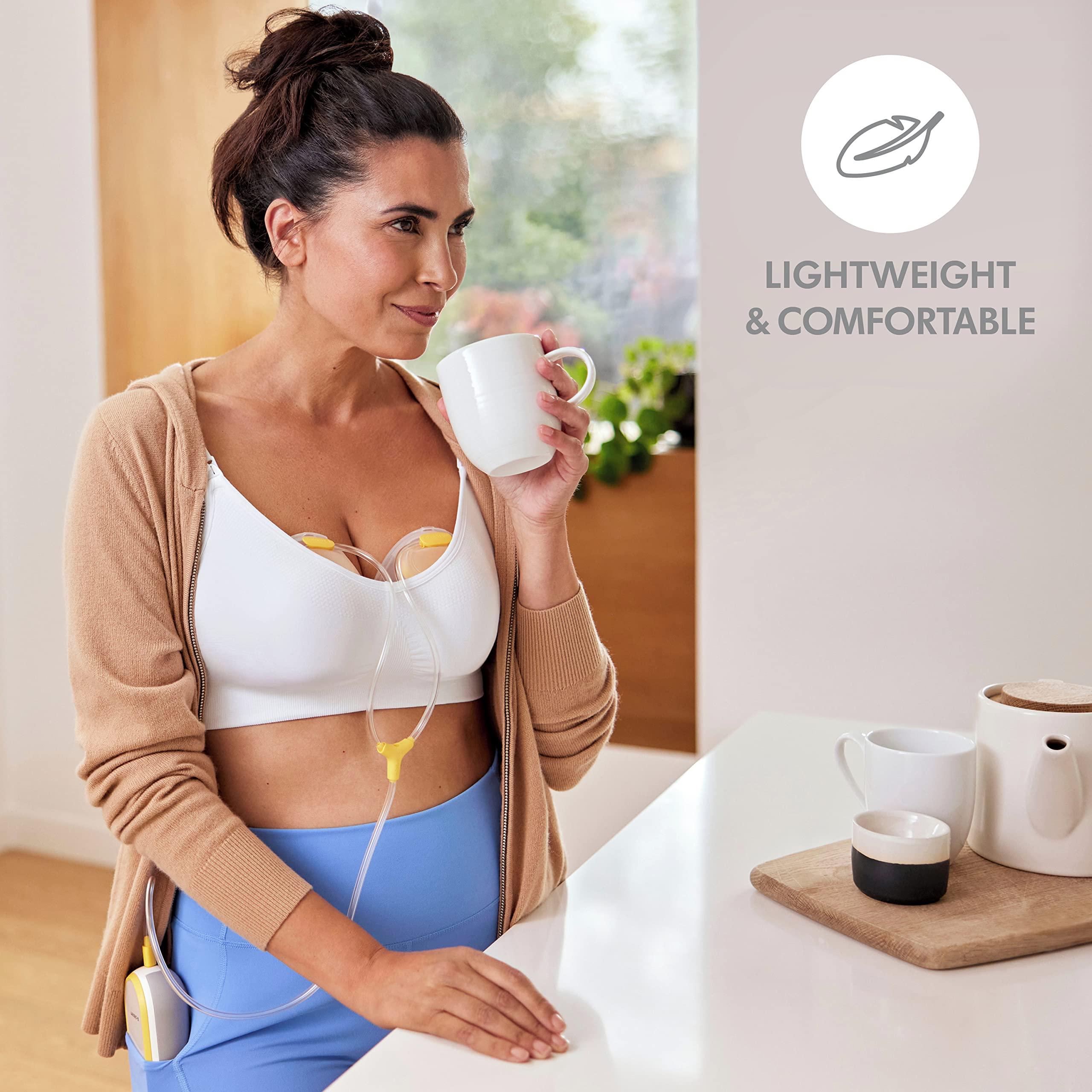 Medela Medela Freestyle Hands-Free Breast Pump Bundle with Wearable Cups, Portable Electric Pump, Breast Shields, Bottles, Flex Connectors and Tubing