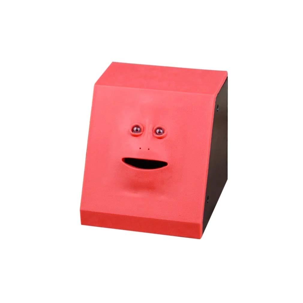 monkeyD Money Eating Box Cute face facebank Piggy Coins Bank Funny Money Coin Economy Bank Kids Toys Gift Home Decor