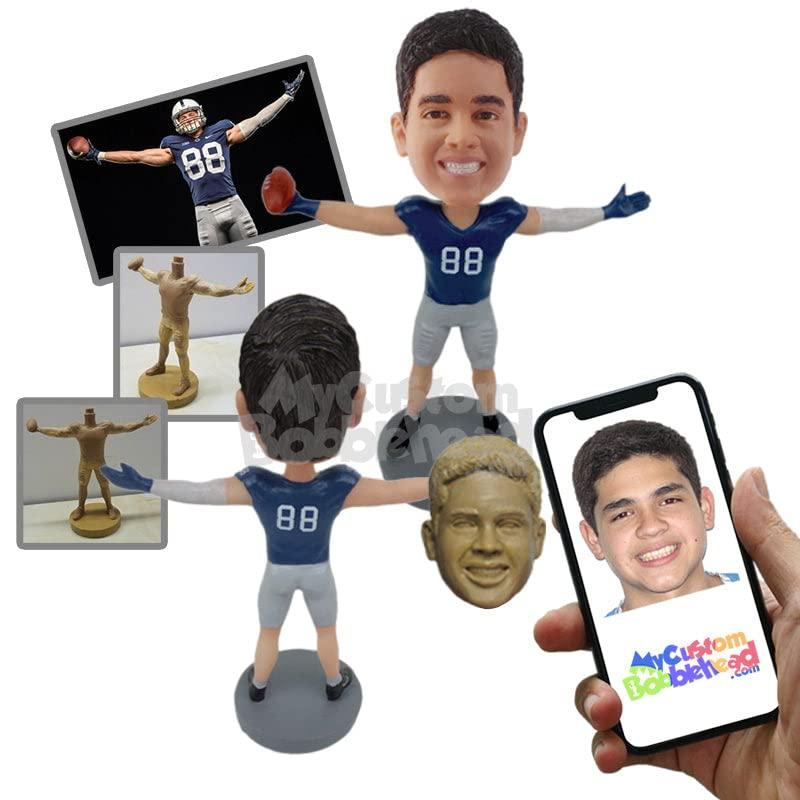 MyCustomBobblehead.com Custom Bobblehead Superhero in Action Costume Standing On A Mountain Top - Super Heroes & Movies Sup