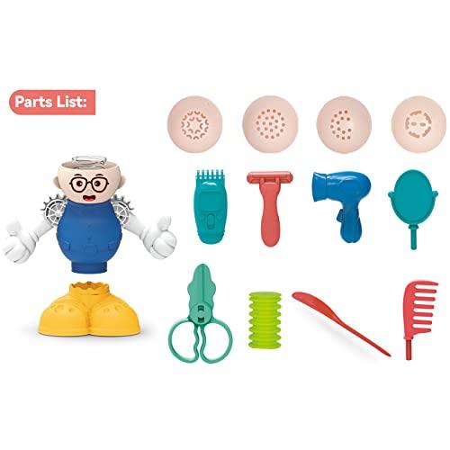 HASAYAQI HASAYAQI Cuts Stylist Hair Salon Tools Playset,Play Dough Sets for Kids Ages 4-8 Pretend Play Toys Sets for Kids Ages 2-4 Gift for Girls and Boys