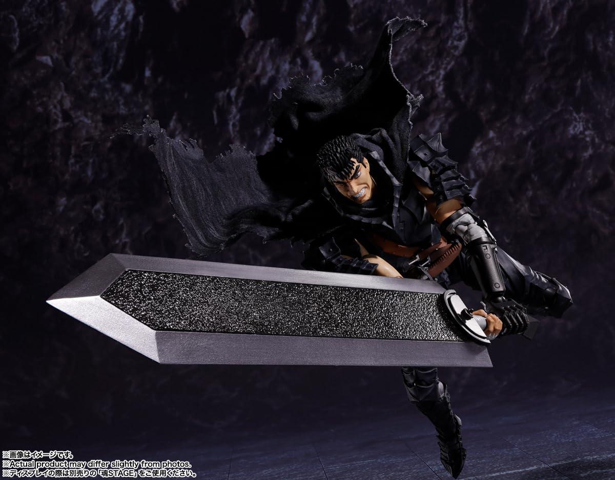 TAMASHII NATIONS TAMASHII NATIONS - Berserk - Guts (Berserker Armor), Bandai Spirits S.H.Figuarts Action Figure