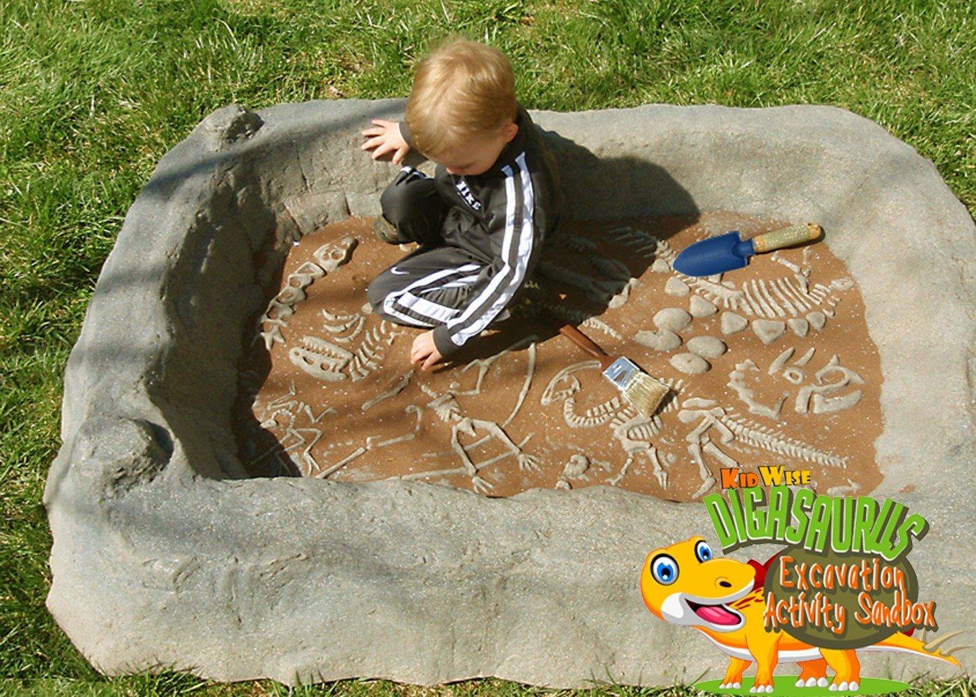 KIDWISE KIDWISE Digasaurus Activity Sandbox - Dinosaur Excavation Activity