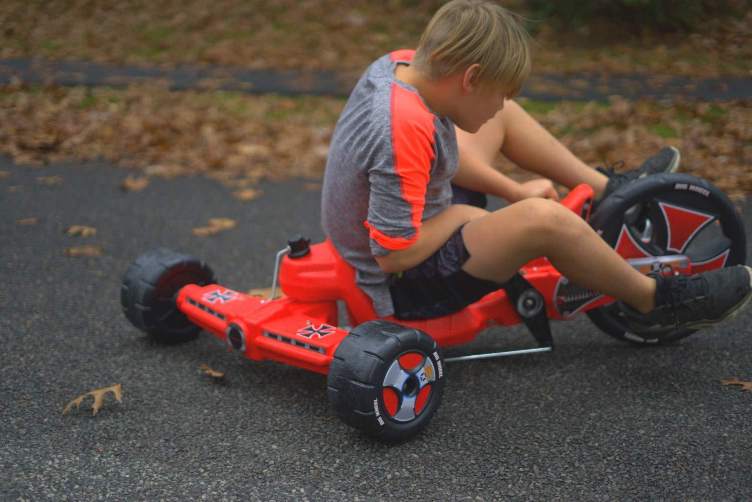 The Original Big Wheel The Original Big Wheel Sidewinder 16inch X-TREME Racer Tricycle for Boys & Girls 5-10 Years of Age - Made in USA(Red Baron)