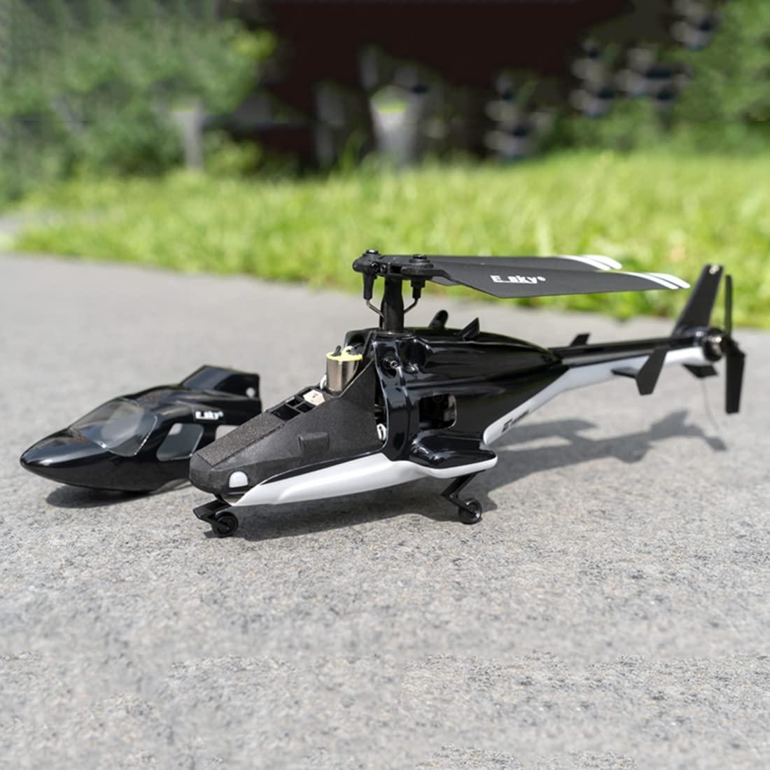 Powerbrick Powerbrick ESKY F150BL V3 5CH RC Helicopter Aircraft, Electric Simulation Tail-LED Fighter Plane Hobby-Grade Model for Airwolf Movie, 6-axis Gyroscope, Ready to Fly, for Beginner Children Teen