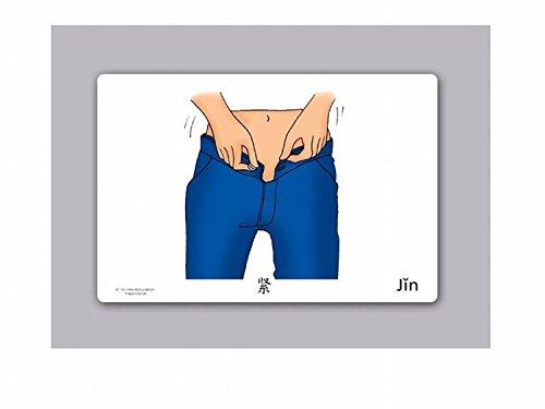 Yo-Yee Flashcards Adjectives Flashcards in Chinese Language - Set 3 - Flash Cards with Matching Bingo Game for Toddlers, Kids, Children and Adults to Learn Mandarin