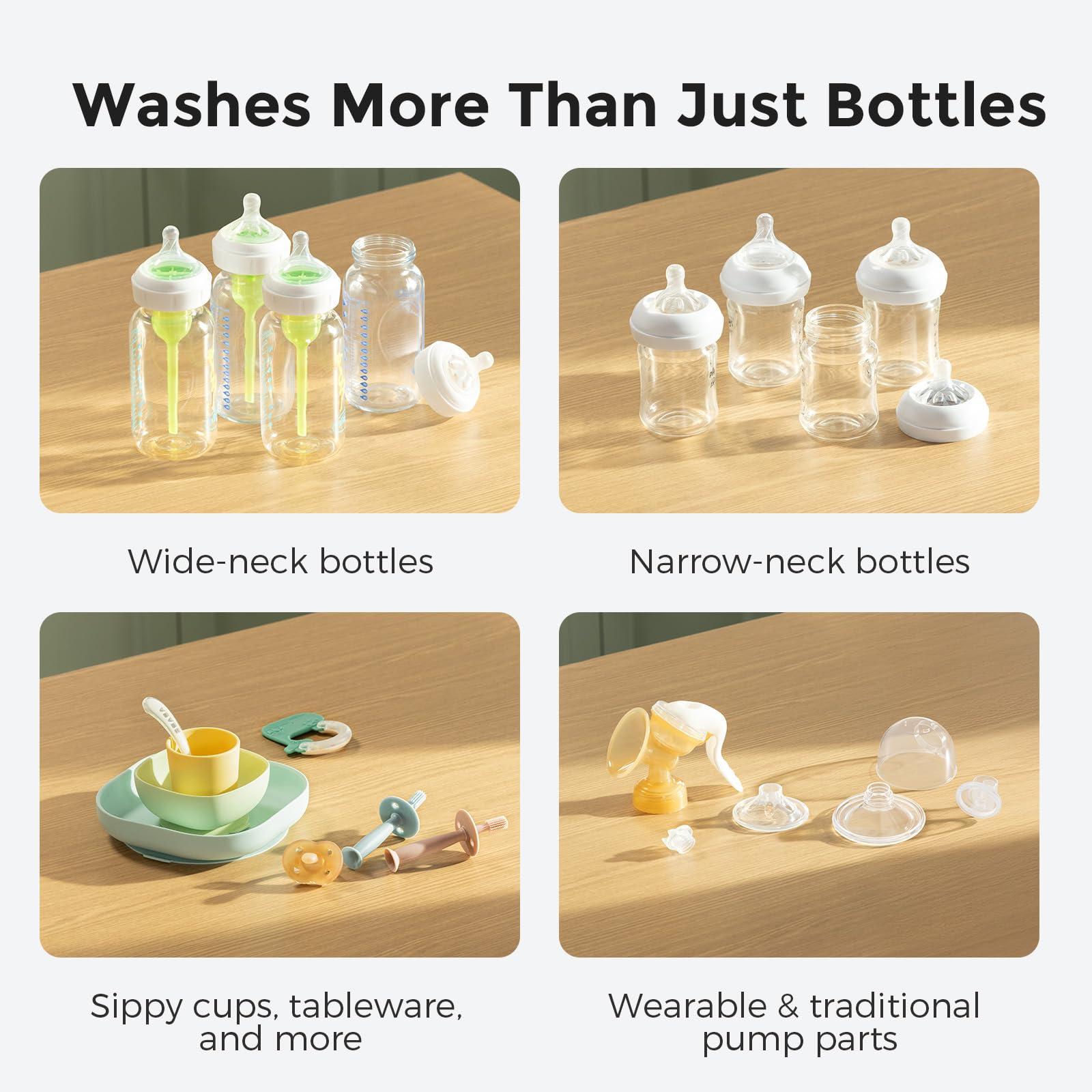 Momcozy Momcozy KleanPal Pro Baby Bottle Washer, Sterilizer & Dryer - All-in-One Cleaning Machine for Bottles, Pump Parts & Baby Essentials - Time-Saving & Effortless Care