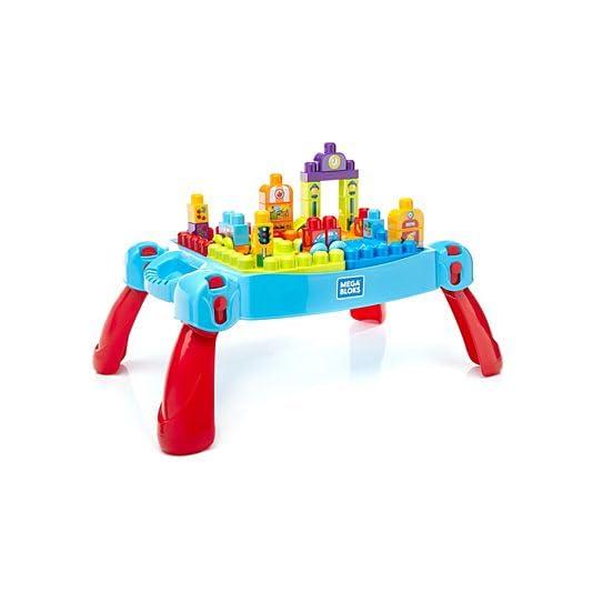 Mega Mega Bloks Build 'n Learn Table