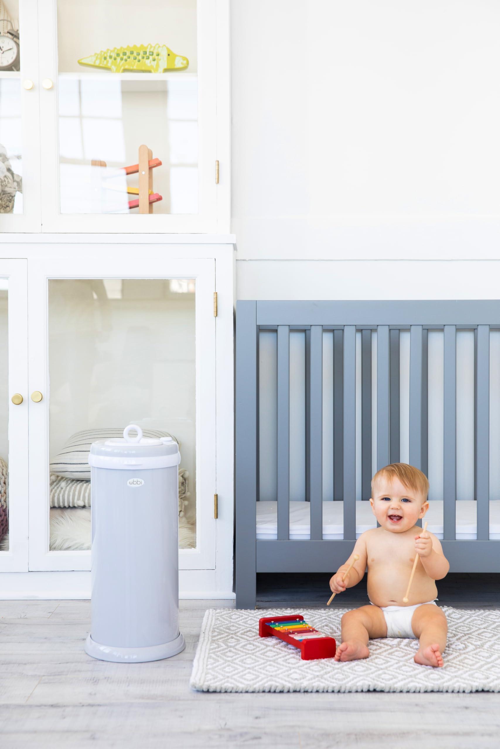 Ubbi Ubbi Diaper Pail, Gray