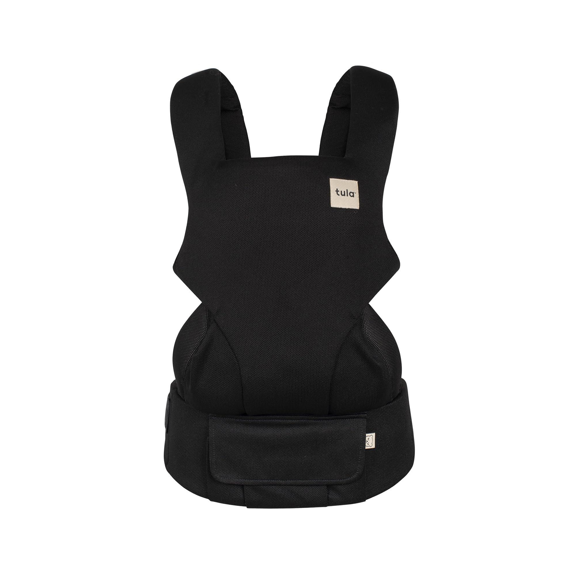 TULA Baby Tula Explore Mesh Baby Carrier 7 45 lb, Adjustable Newborn to Toddler Carrier, Multiple Ergonomic Positions Front and Back, Breathable and Cool Tula Coast + Mesh, Urbanista