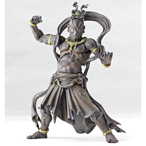 Kaiyodo Revoltech Takeya 017 Kongo-Rikishi(Sanskrit:vajradhara) Ungyo(close-mouthed Form) Wooden Type