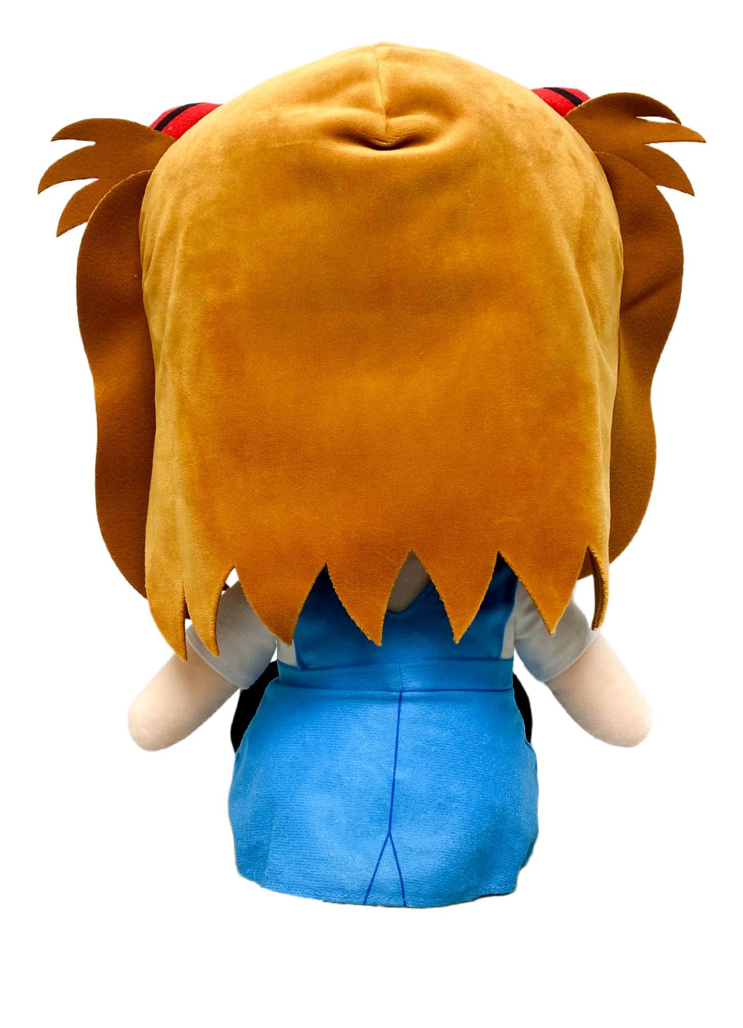Great Eastern Entertainment Great Eastern Entertainment Evangelion New Movie - Asuka Langley Soryu Uniform Sitting Plush 12\" H