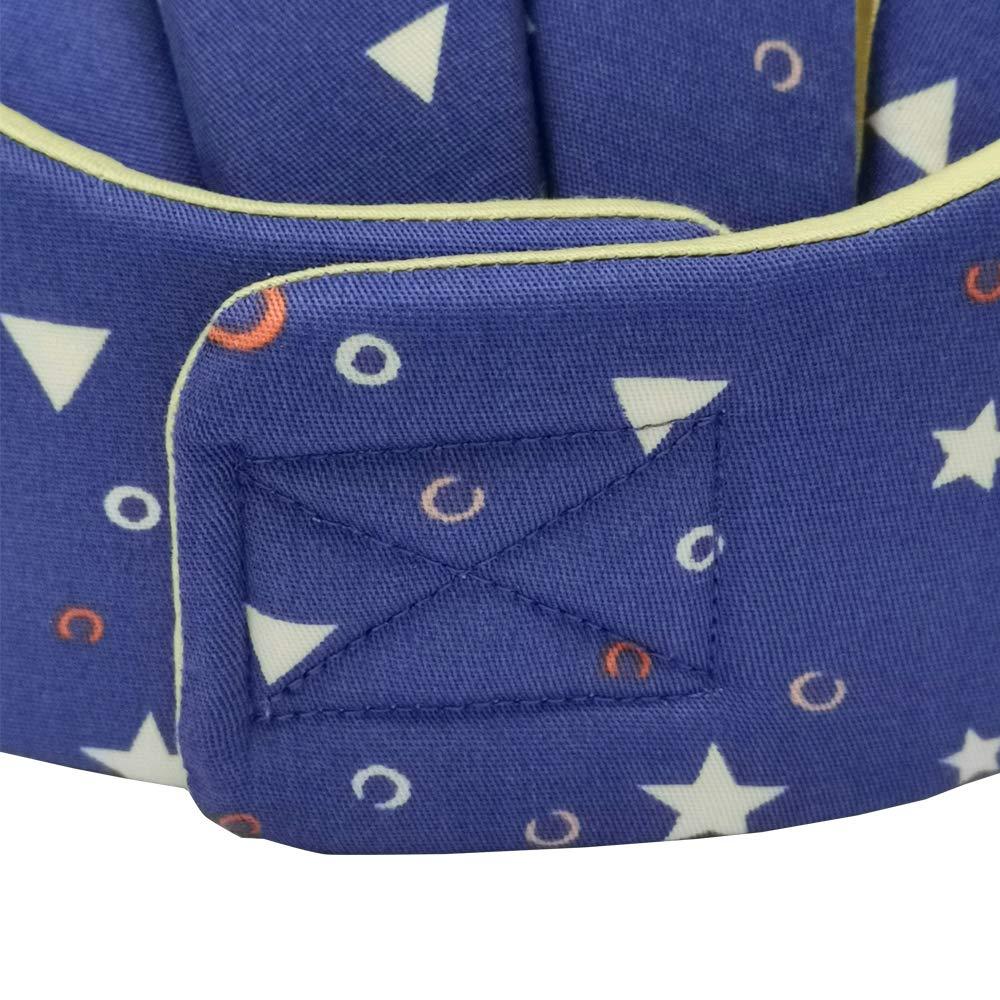 Huifen Huifen Adjustable Baby Head Protector, Baby Helmets for Crawling Walking Lightweight Safety Baby Helmet Jumping Running Breathable Hat Infant Essentials Toddler Helmets 6-24 Months (Starry Blue)