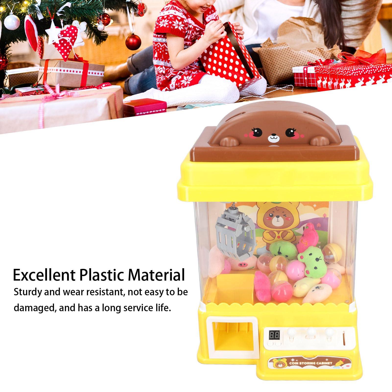 Generic Claw Game Machine, Electronic Game Machine Children Cartoon Bear USB Power Supply Mini Toy Grabber Machine