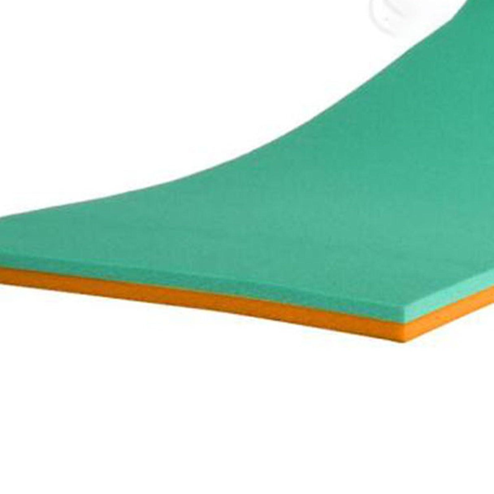 Aosekaa Aosekaa Water Float Mat Float Blanket High Density Relaxing Pool Drifting Mattress Float Mat Bed for Beach Adults Outdoor Outside, Yellow Green, 110cmx40cmx3.3cm