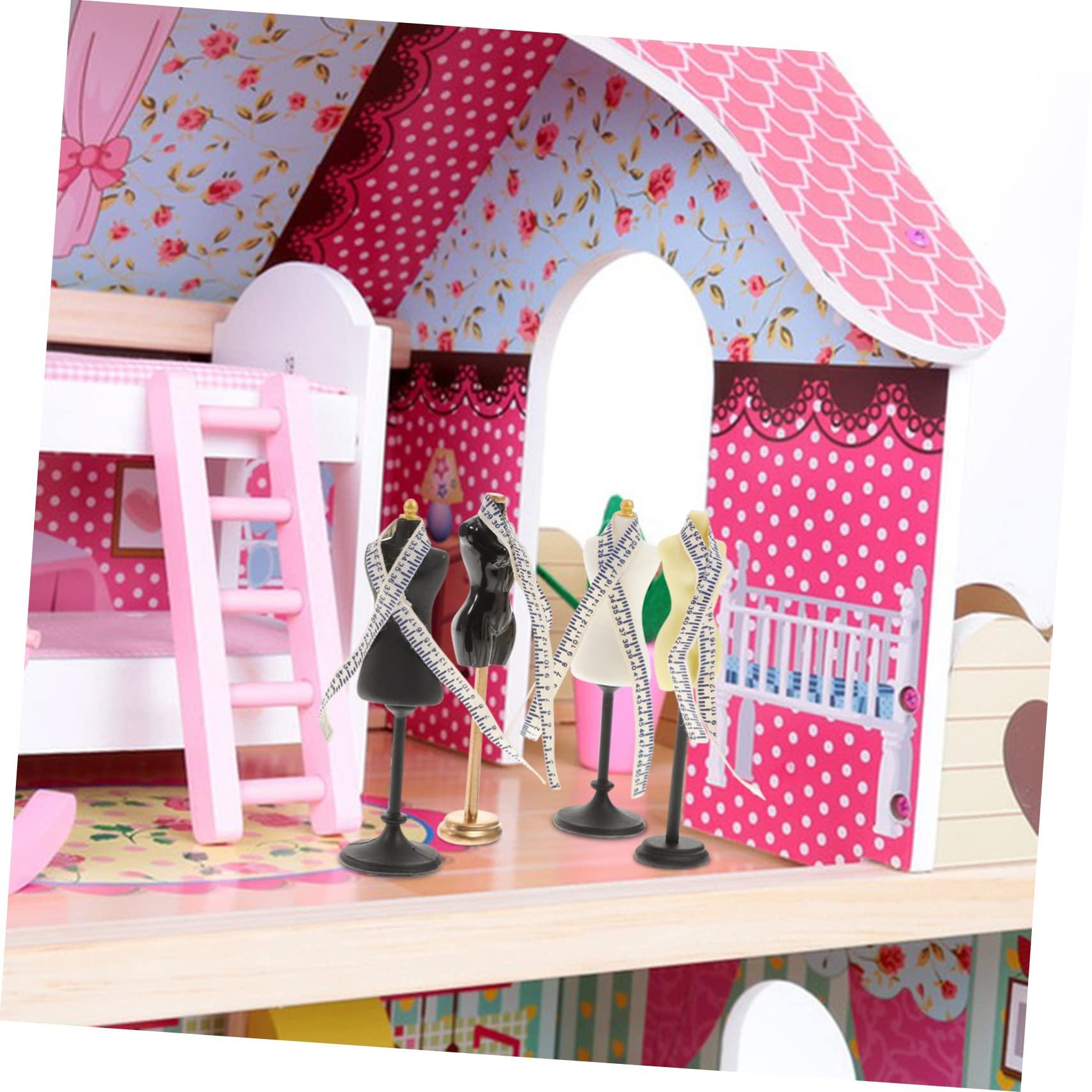 Toyvian 16 Sets Miniature Scene Mannequin Sewing Mannequin Miniature Dress Form Miniature Female Mannequin Small Female Mannequin Doll Female Mannequin Doll Accessory Doll Dress Form