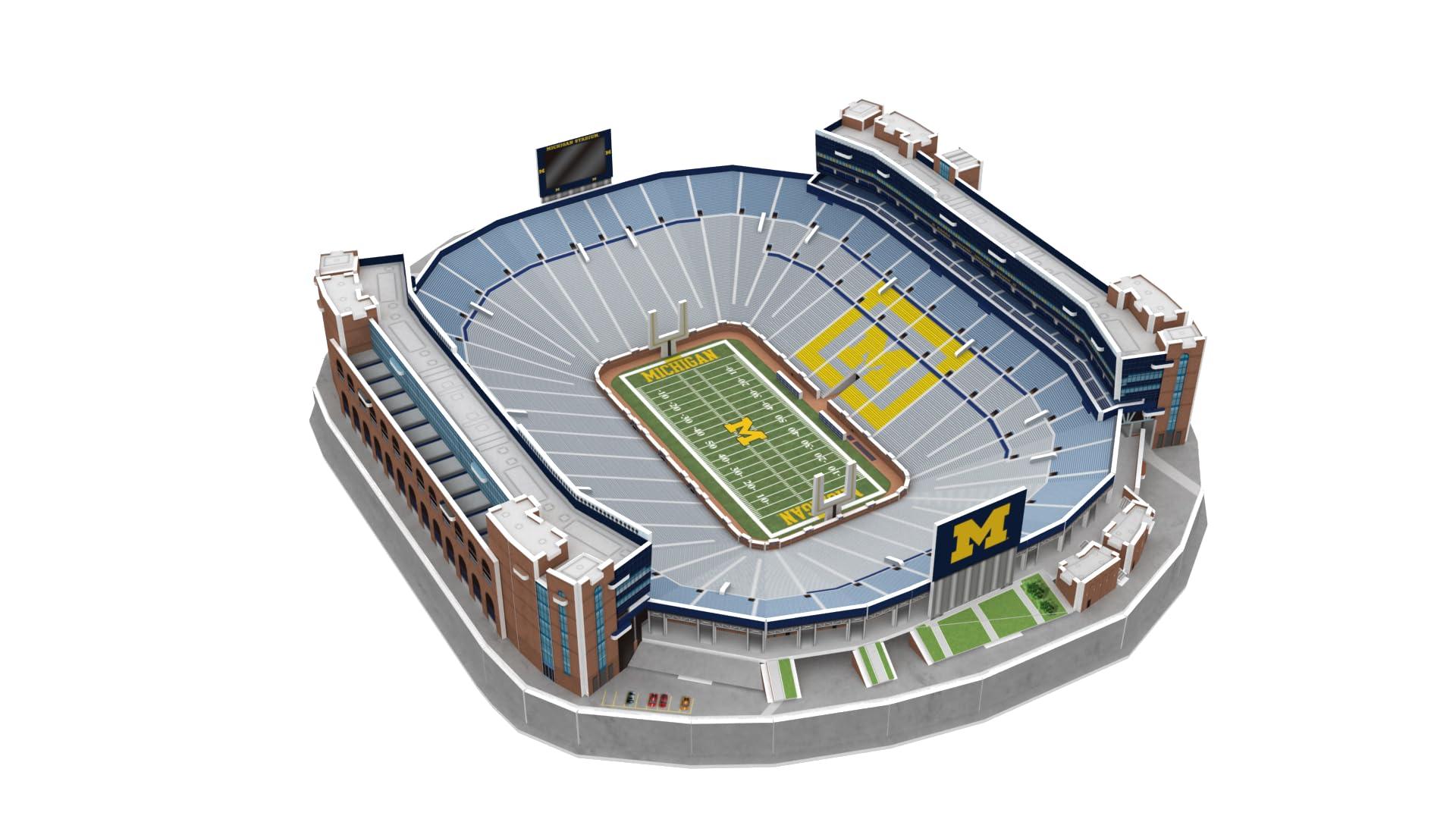 Pro-Lion Pro-Lion 3D Jigsaw Puzzle of Michigan Wolverines Stadium -106 Pieces | Home of Michigan Wolverines | NCAA Football Gifts for Age 7+