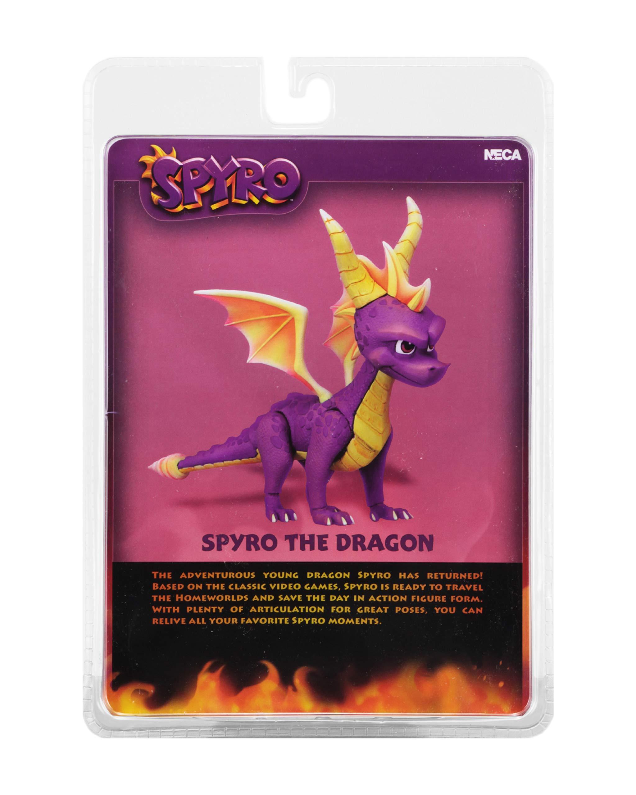 NECA NECA- Spyro The Dragon - 7" Scale Action Figure - Spyro
