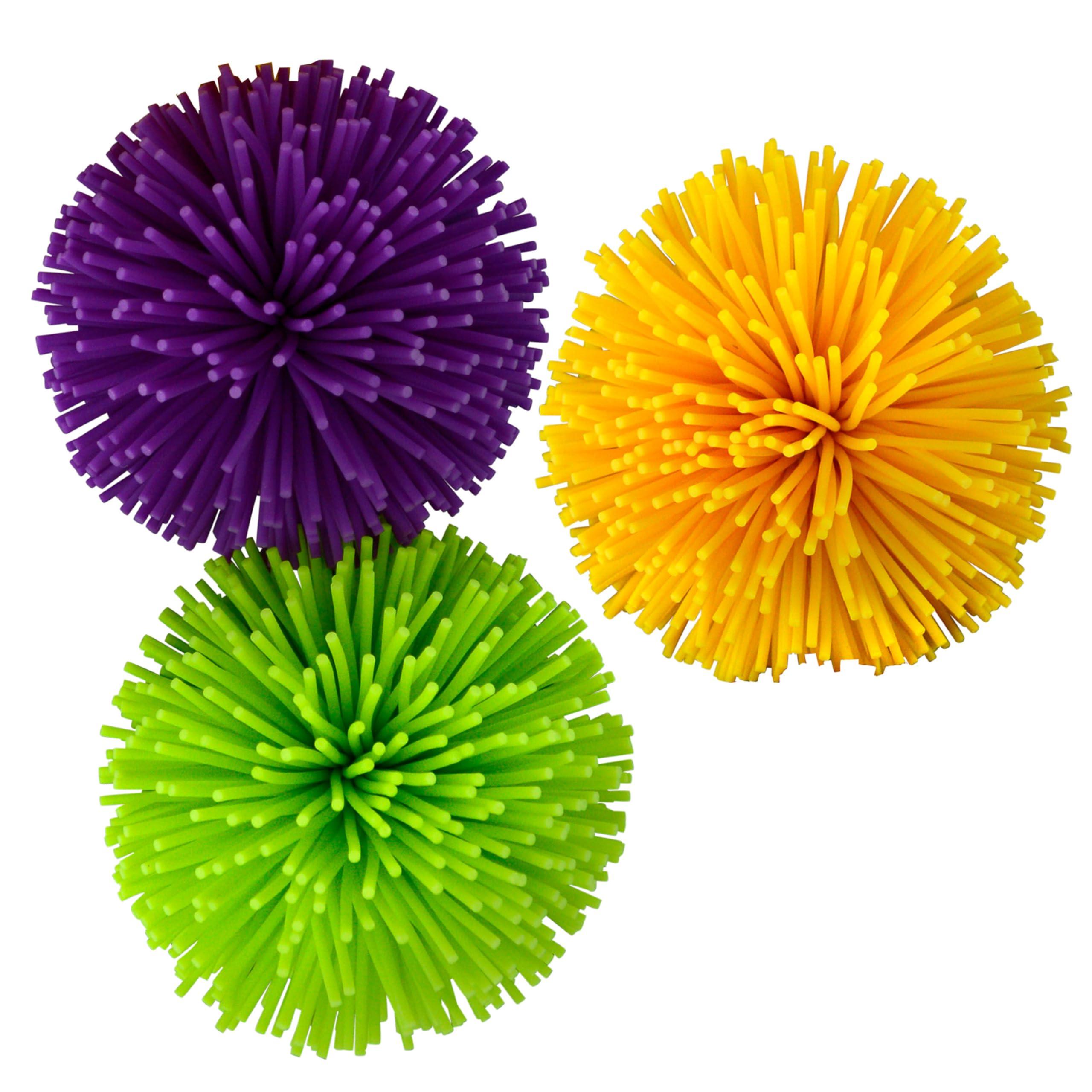 Koosh Koosh Balls, Mini Variety 3 Pack - Kids Outdoor Toys, Beach Toys, Outdoor Games for Adults and Family, Kids Toys, Kids Games, Outdoor Play Toys, Fidget Toys, Screen-Free, Ages 3+