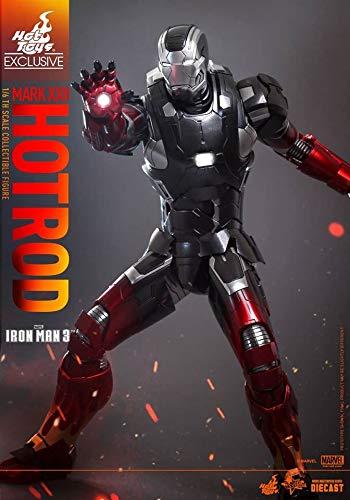 Hot Toys Marvel Iron Man 3 Hot Rod Armor Mark XXII Sixth Scale Exclusive Diecast Figure