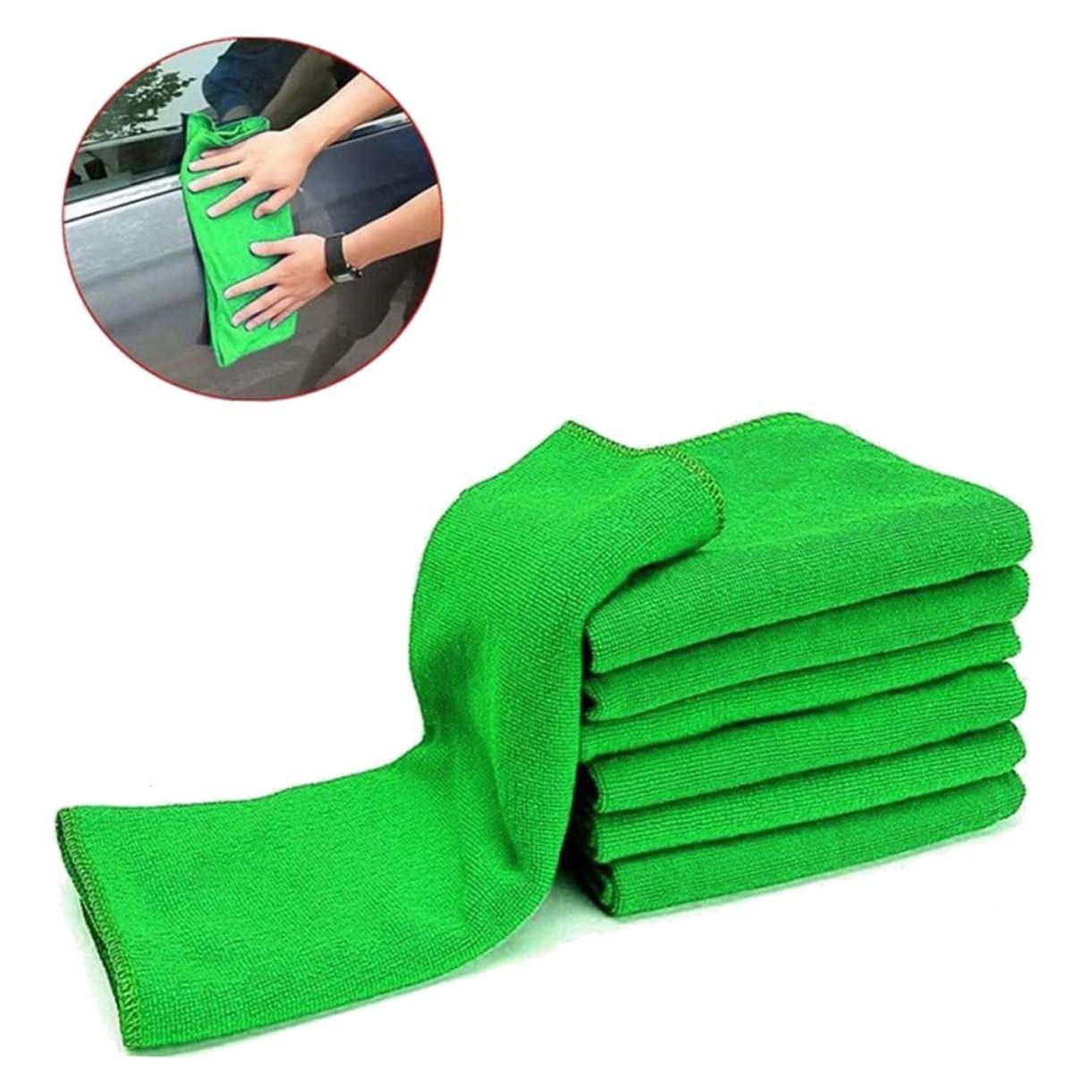 Beatifufu Beatifufu 16pcs Car Microfiber Cleaning Cloth Baby Washcloth Towel Small Handkerchief Car Cleaning Cloth Baby Towls Microfiber Duster Cloth Microfiber Washcloth Scarf Travel