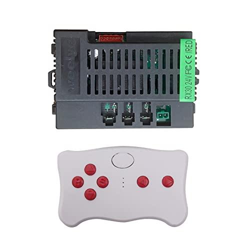 weelye weelye RX30 24V Four-Sided Socket Kids Powered Ride on car 2.4G Bluetooth Remote Control and Receiver Accessories for Children Electric Ride On Car Replacement Parts