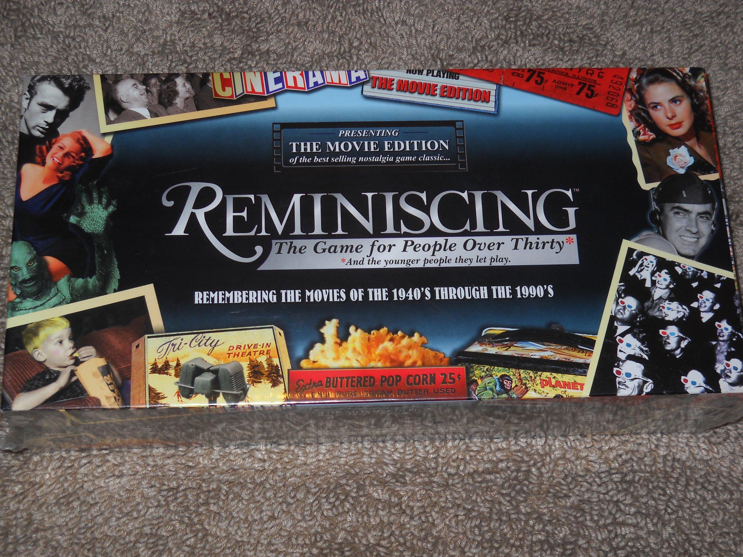Reminiscing Reminiscing; the Game for People Over Thirty; Movie Edition (1940\'s-1990\'s)