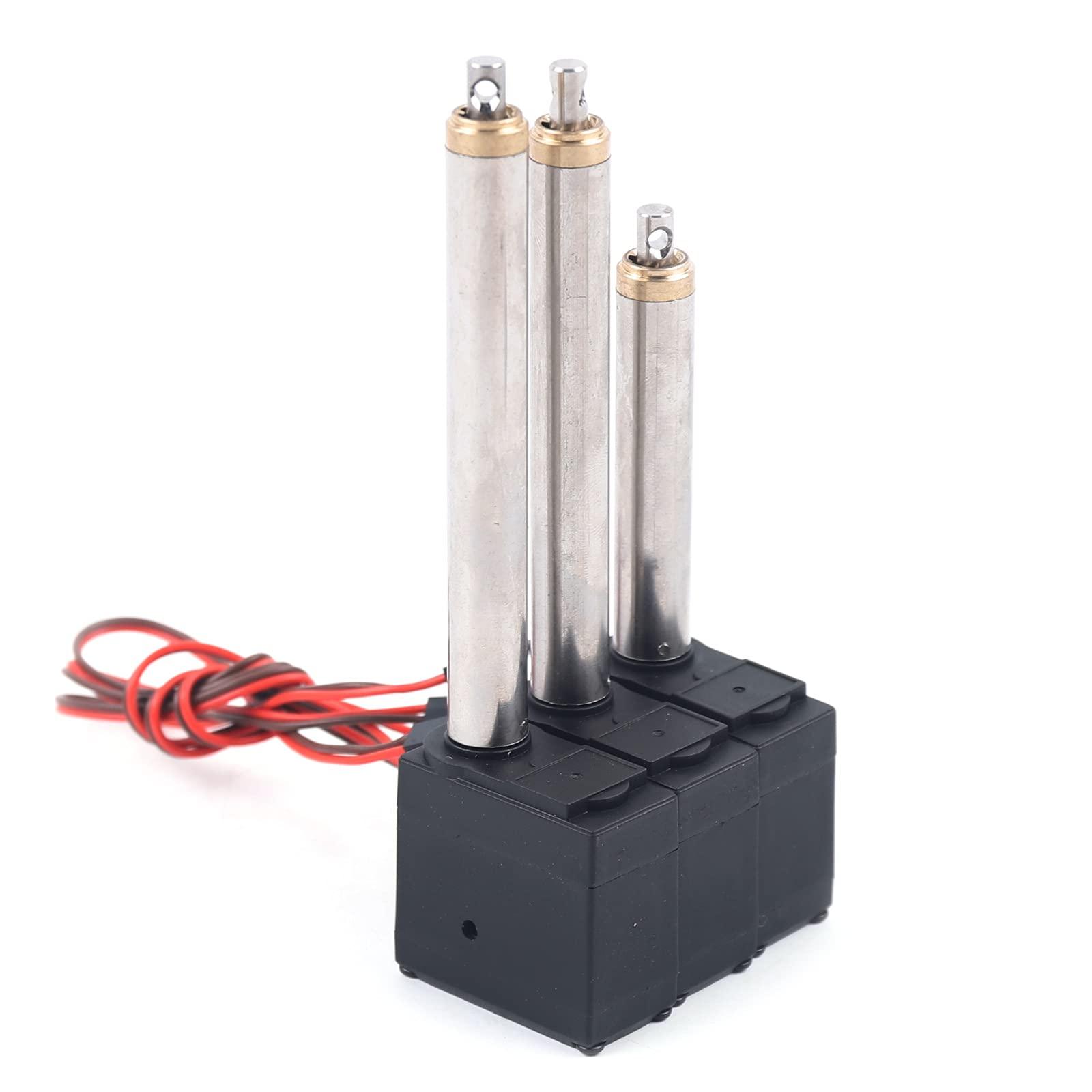 YIYIBYUS 3Pcs Drive Rod Metal Arm Driving Handle, High Hardness Quality Aviation Magnesium Aluminum Alloy Drive Rod for RC Excavator Parts Huina 1592 RC Excavator CNC Lathe