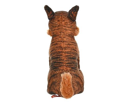 WILD REPUBLIC Wild Republic Rescue Dog, Malinois, Stuffed Animal, with Sound, 5.5 inches, Gift for Kids, Plush Toy, Fill is Spun Recycled Water Bottles