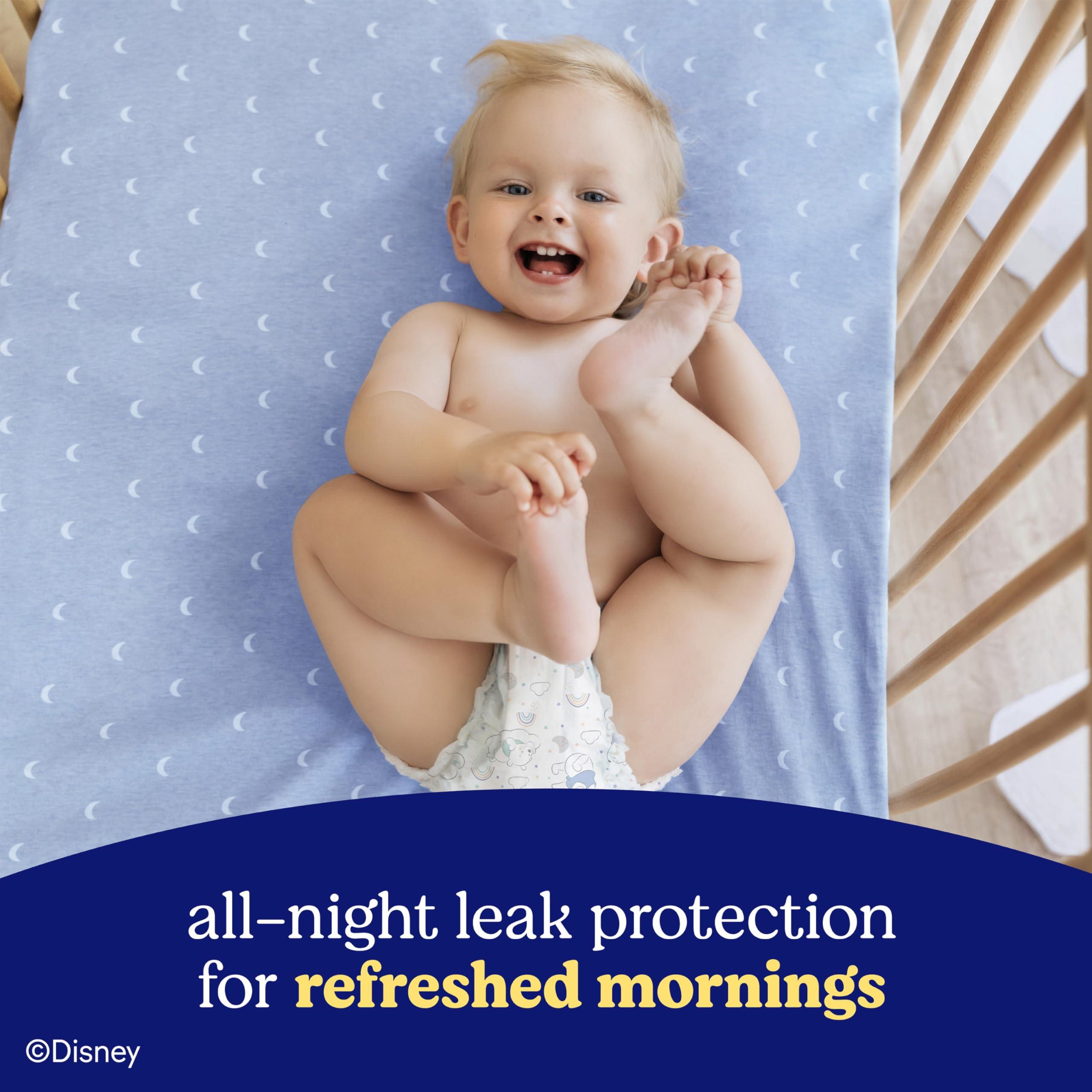 HUGGIES Huggies Size 3 Overnites Baby Diapers: Overnight Diapers, Size 3 (16-28 lbs), 132 Ct (2 Packs of 66)