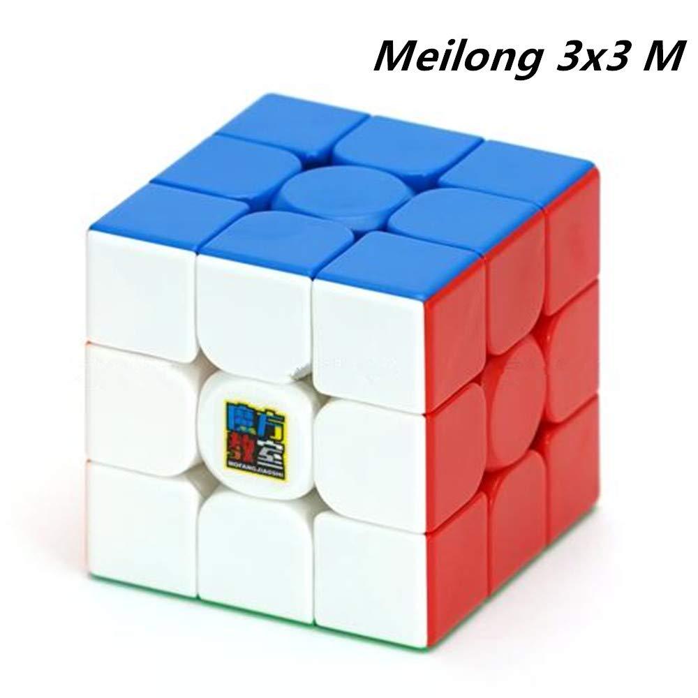 CuberSpeed CuberSpeed Moyu Meilong 3x3 M Magnetic stickerless Speed Cube MFJS MEILONG 3x3x3 M Cubing Classroom Meilong 3x3 M Speed Cube