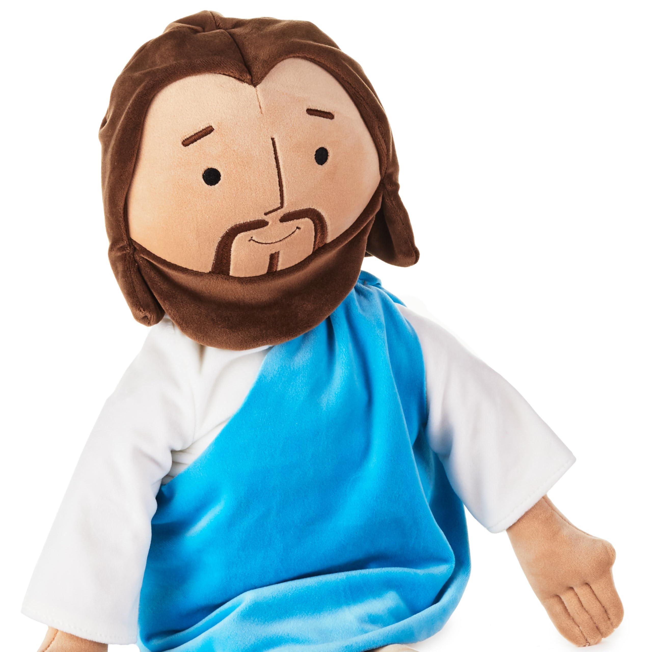 Hallmark Hallmark Big My Friend Jesus Plush Doll, 25.5\" Large Stuffed Jesus, Religious Gift for Kids for Easter, Christmas, Baptism Gift and More