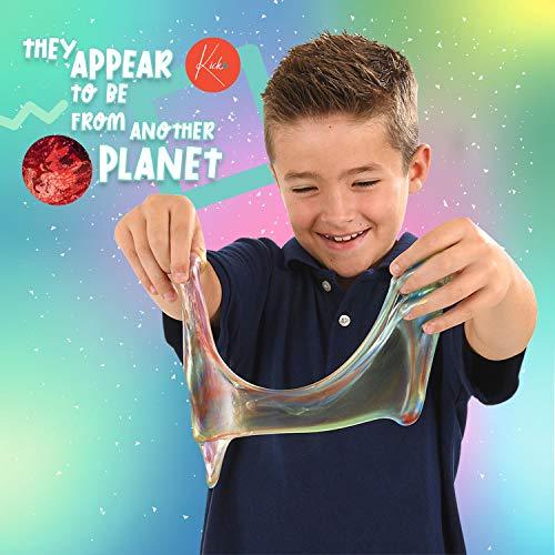 Kicko Kicko Marbled Unicorn Color Slime - 24 Pack and Pack of 6 Colorful Galaxy Sludge - Gooey Fidget Set for Sensory and Tactile Stimulation, Stress Relief, Party Favor, Educational Game