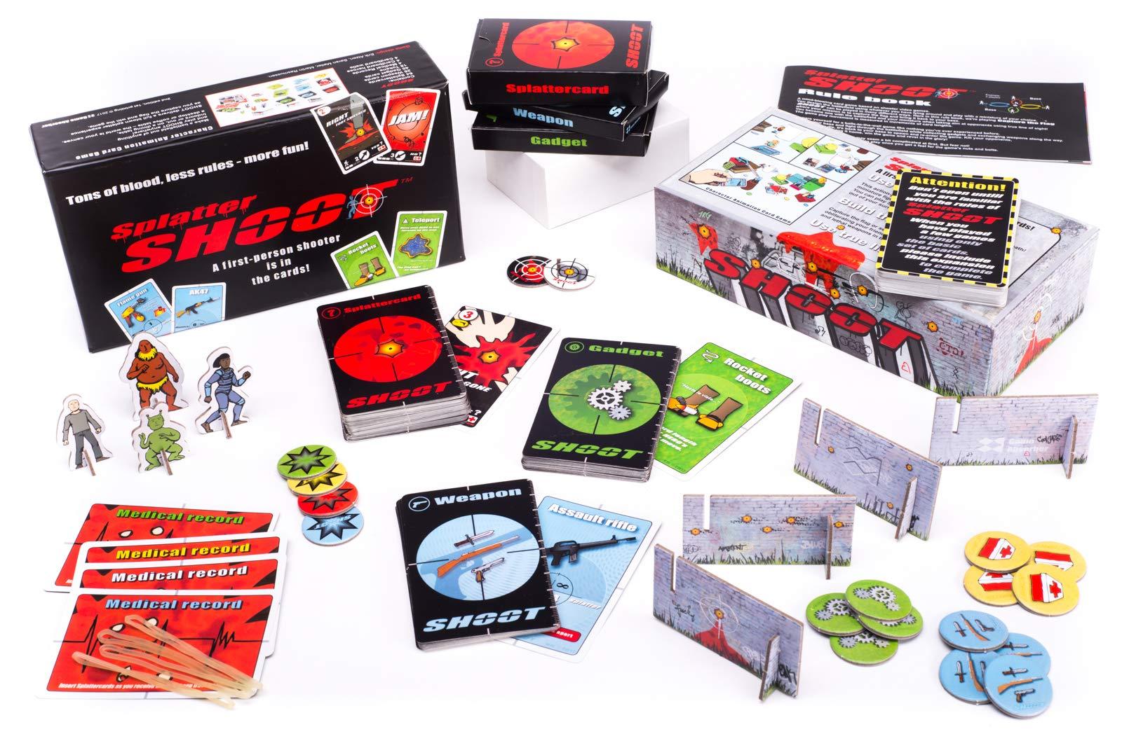 Game Absorber Splatter Shoot Board Game