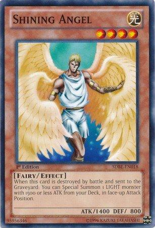 Konami YuGiOh Shining Angel Common 1st Edition SDBE-EN018