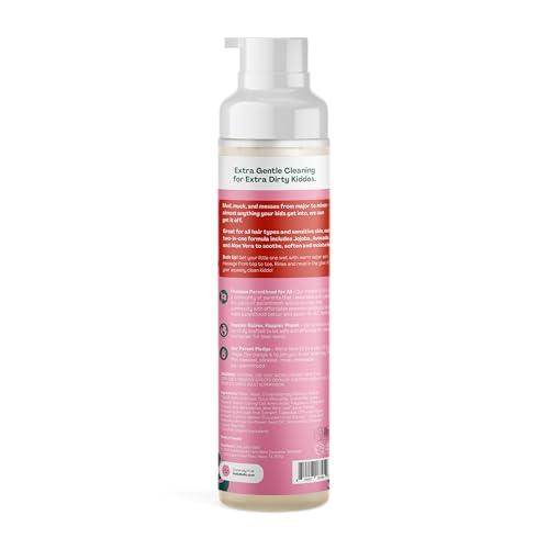 Hello Bello Hello Bello Watermelon Shampoo and Body Wash, Hypoallergenic, Dermatologist and Pediatrician Tested Formula for Babies and Kids, 10 FL Oz (Packaging may vary)