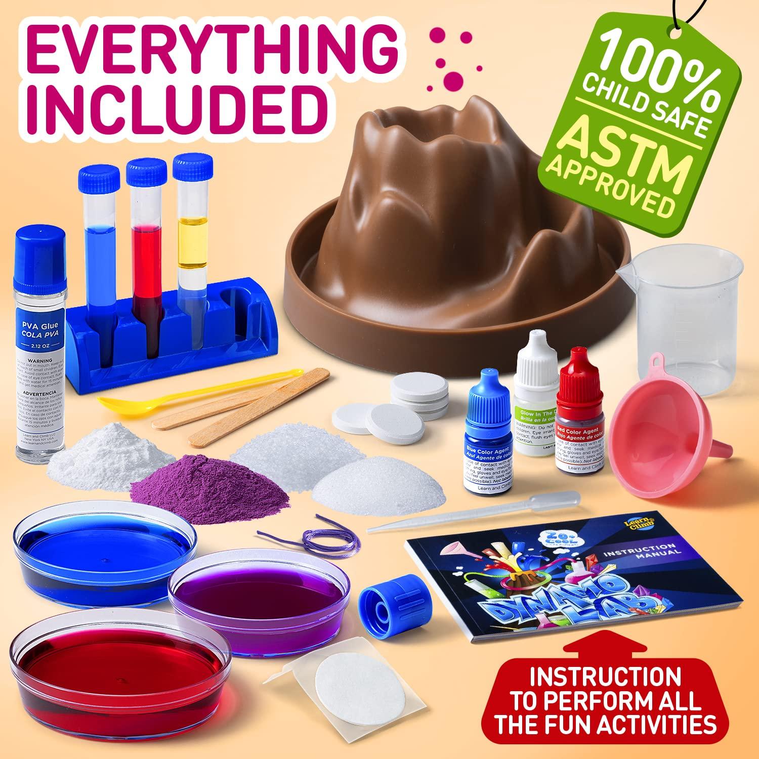 Learn & Climb Science Kit for Kids - 21 Experiments Science Set, Great Gifts for Kids Ages 4-8