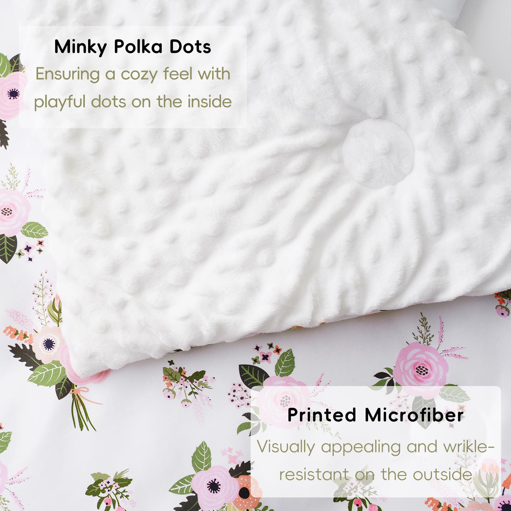 Bunnikins & Clover Bunnikins & Clover Toddler Nap Mat with Removable Pillow, Cotton Nap Mats for Preschool, Easy Clean Toddler Sleeping Mat for Kindergarten, Kids Sleeping Bag for Travel Camping