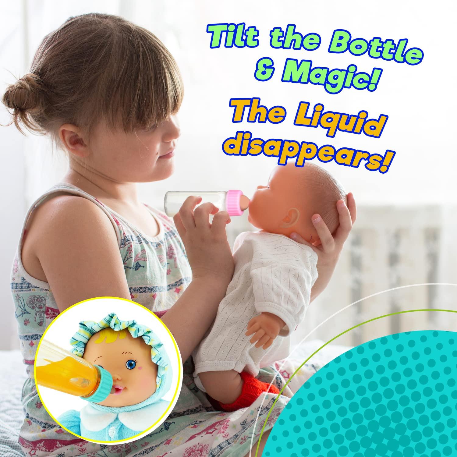 Magic milk bottle for dolls on sale