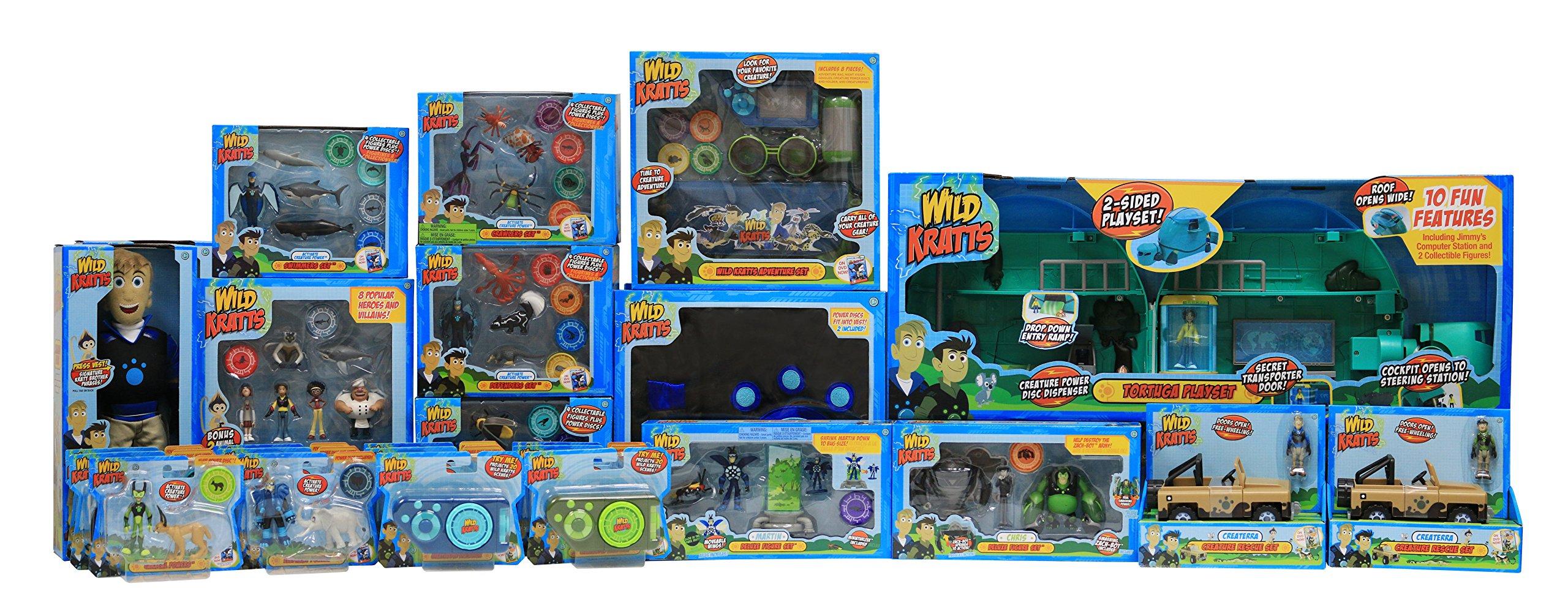 Wild Kratts Wild Kratts Toys 10-Pack Action Figure Gift Set