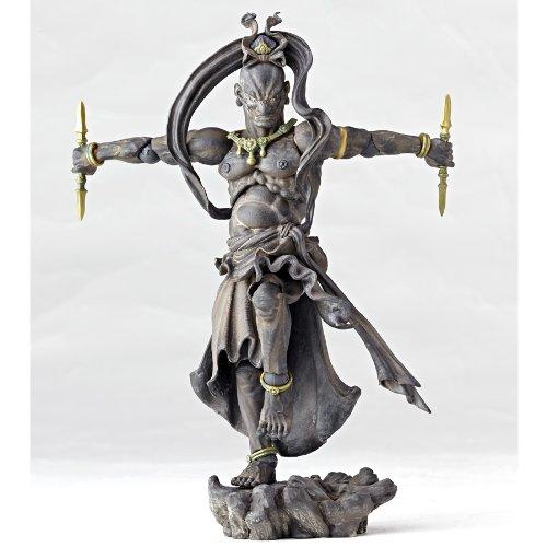 Kaiyodo Revoltech Takeya 017 Kongo-Rikishi(Sanskrit:vajradhara) Ungyo(close-mouthed Form) Wooden Type