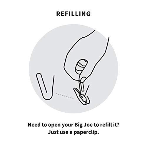 Big Joe Big Joe Lazy Lounger No Inflation Needed Pool Float with Headrest and Footrest, Blurred Blue Double Sided Mesh, Quick Draining Fabric, 3.5 feet Lounger