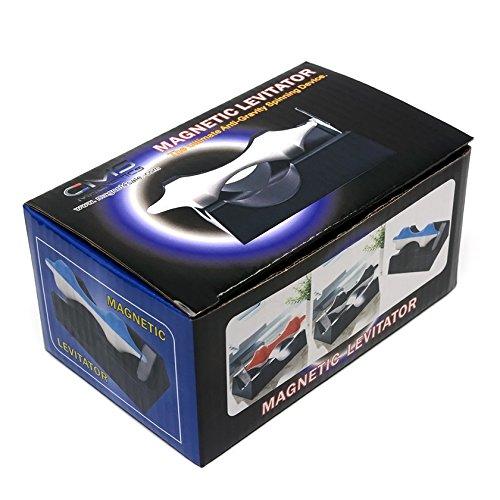 CMS MAGNETICS CMS Magnetics - Magic Levitating Spinning Top Spindle Fidget Toy for Office Desk or School Physics Display Demonstrating The Science Education of Magnetism, Creative Gift Idea for Adults and Kids