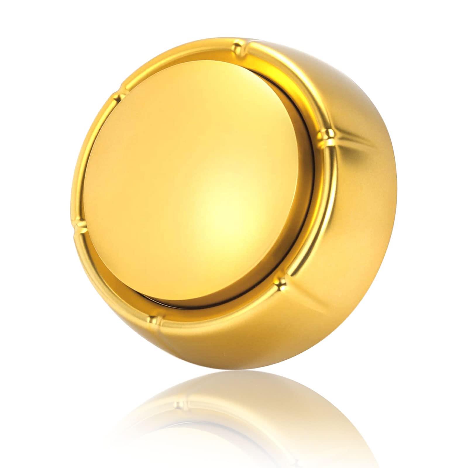 MakeSound Gold Recordable Button, Easy Button to Record, 30 Second Talk Button, Dog Communication Button, Golden Buzzer