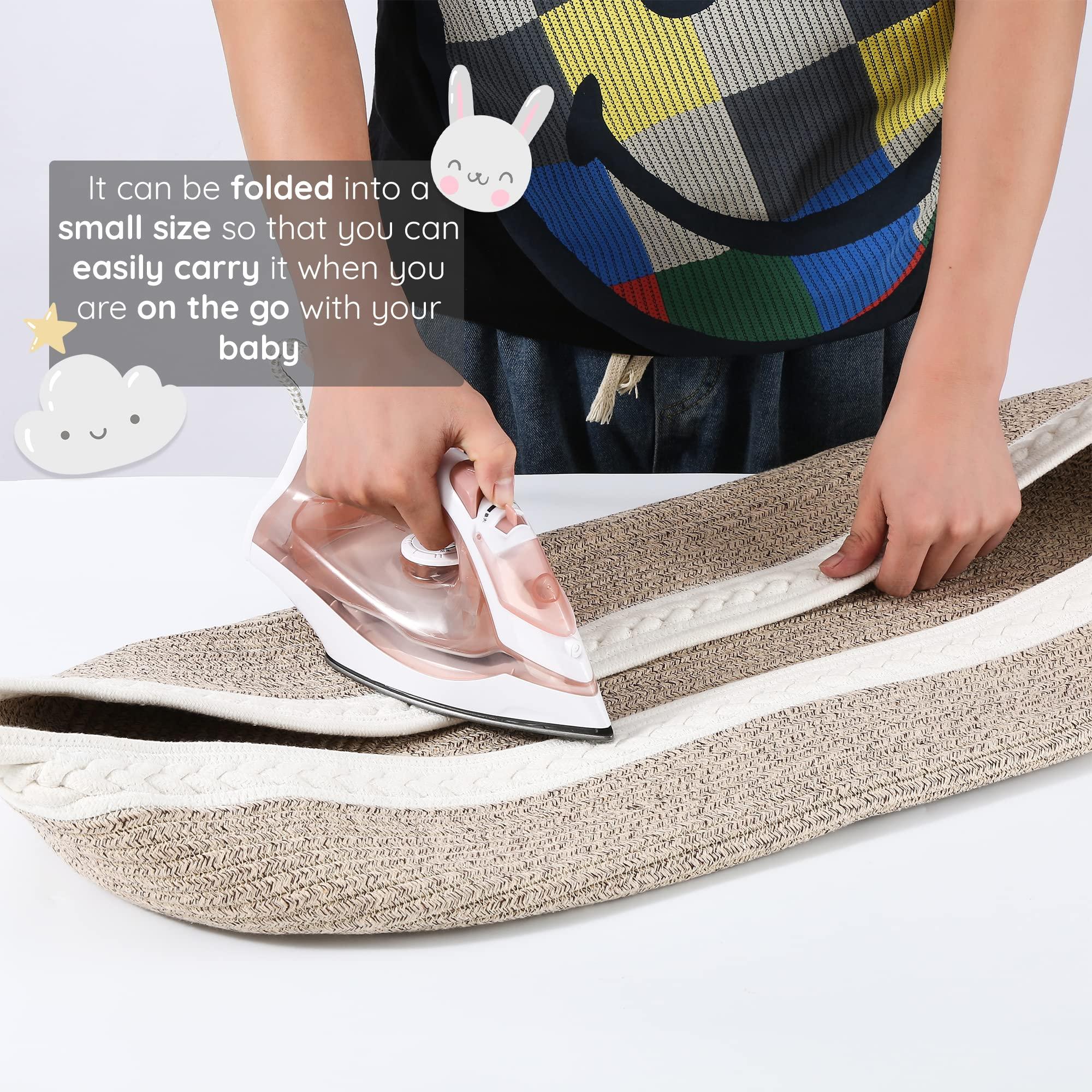 LDVINE LDVINE Baby Changing Basket - Premium Baby Changing Basket -Changing Basket for Baby Dresser -Diaper Changing Basket - Moses Baskets for Newborn - Baby Moses Basket Changing Basket for Dresse