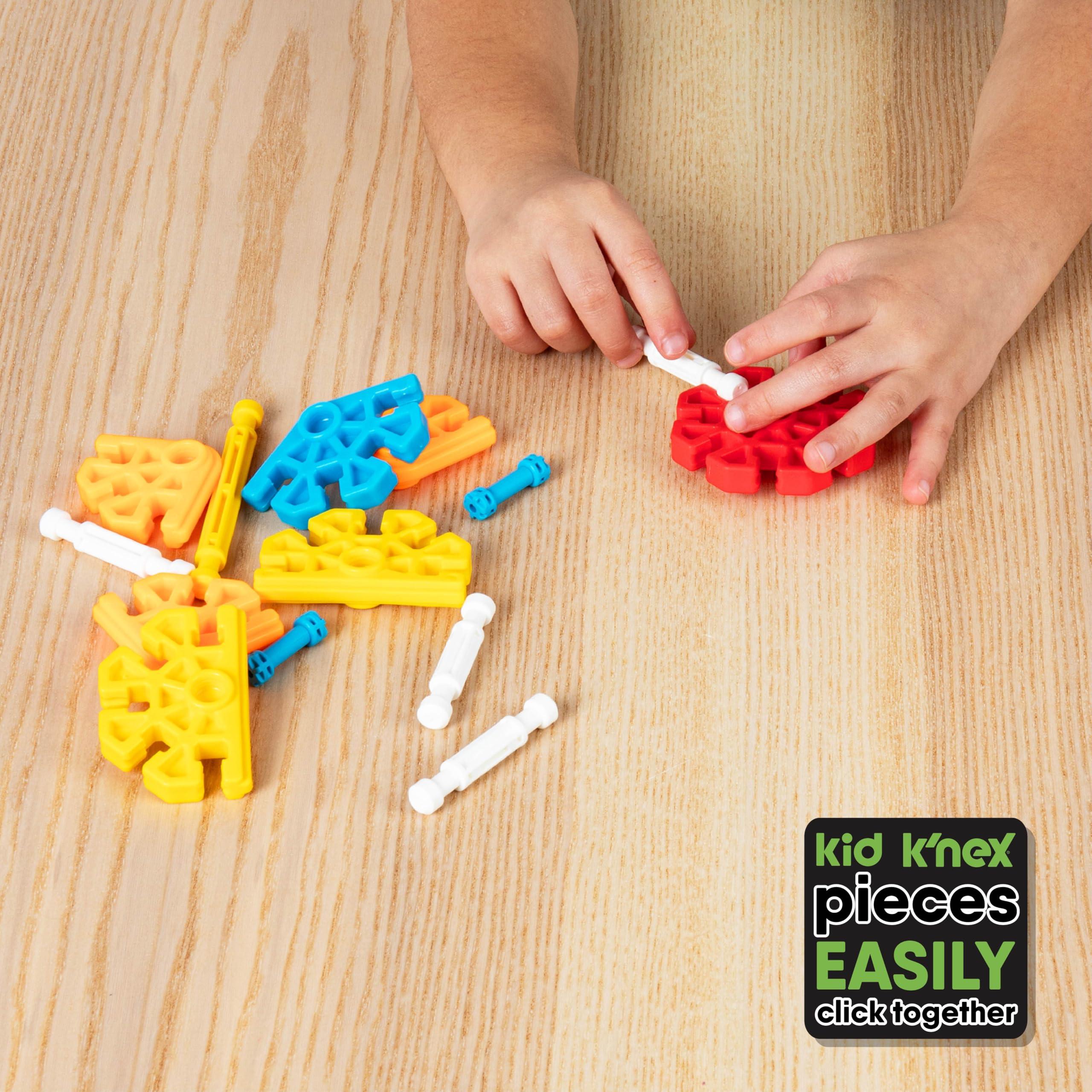 K'NEX KID KNEX Build A Bunch Set 66 Pieces For Ages 3+ Construction Educational Toy (Amazon Exclusive), packaging may vary