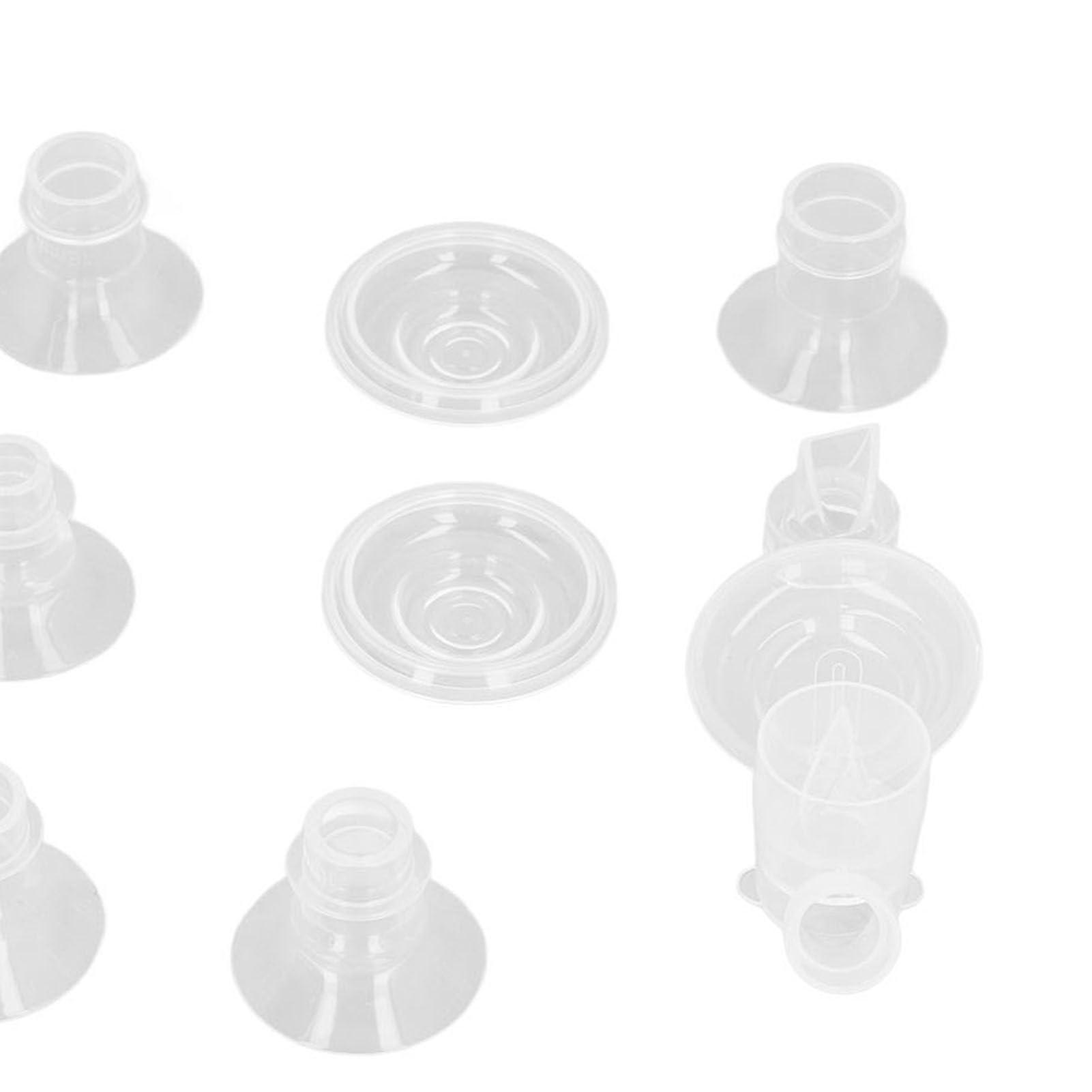 ANGGREK Silicone Breast Pump Flange Inserts, Comfort Reduce Swelling Wearable Breast Pump Flange Inserts for S9 S10 S12 for Daily Use