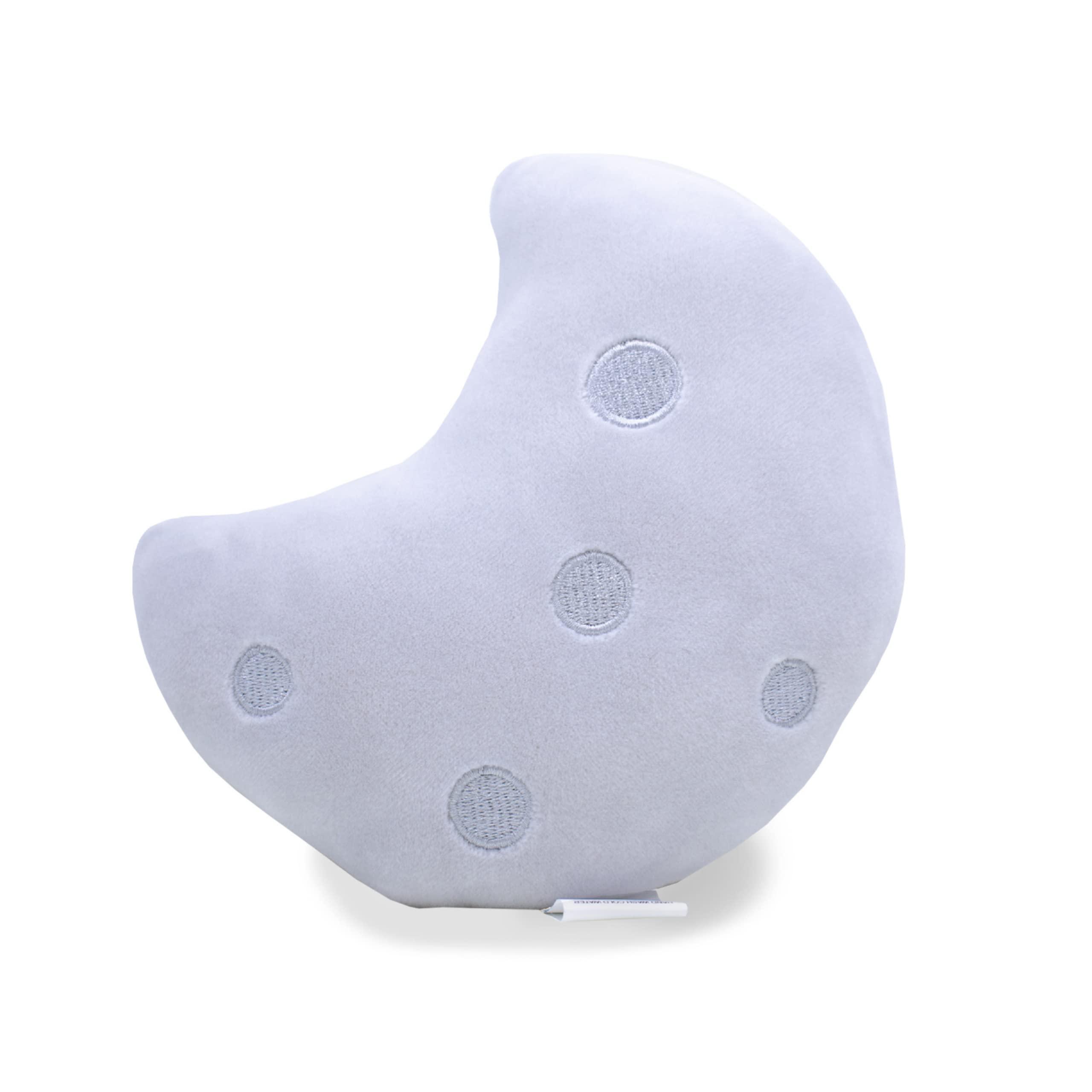 KINREX KINREX Grey Moon Plush Stuffed Toy - Kid Stuffed Star Toy - Measures 6.5\" 16.5 cm.
