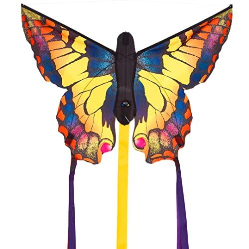 HQ HQ Kites Swallowtail R Butterfly Kite, 20 Inch Single Line Kite with Tail